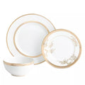 VERA WANG LACE GOLD -  12-Piece Dinnerware Set